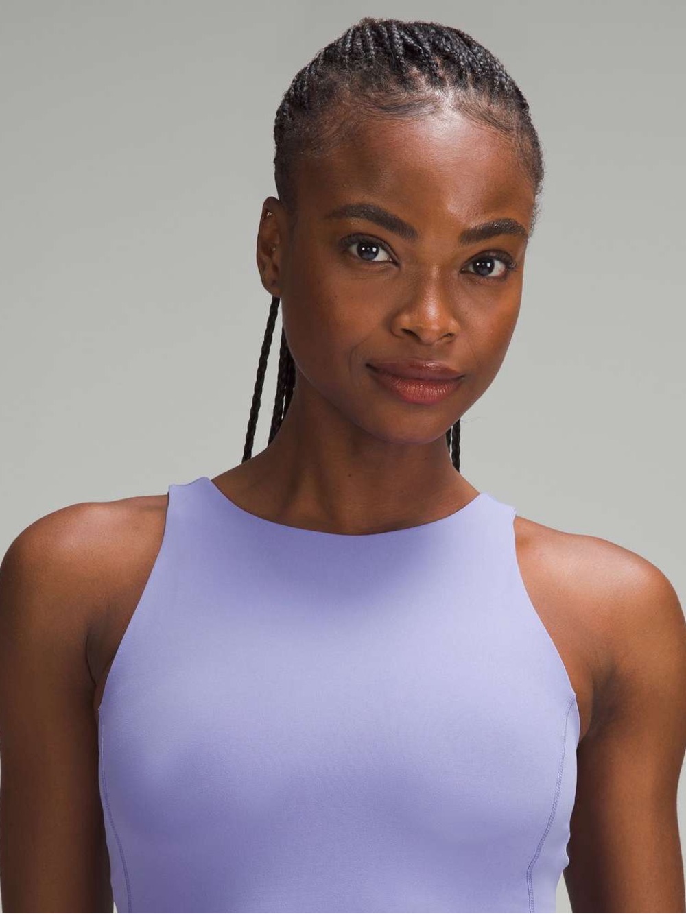 Lululemon Align High-Neck Tank Top Lilac Play Lavender Dew Purple Size 10
